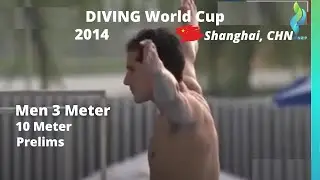 2014 Mens 3 Meter World Diving Cup Diving,  Shanghai, China - Prelims