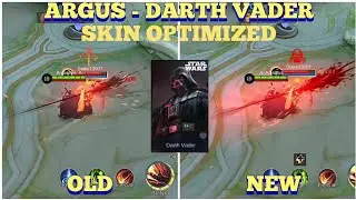 ARGUS DARTH VADER SKIN OPTIMIZED MOBILE LEGENDS