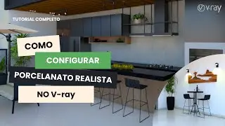Como Configurar Material de Porcelanato Realista no V-Ray