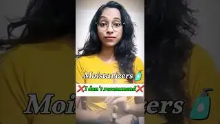 Moisturizer I Don't Recommend #shorts #ytshorts #youtubeshorts #trending #viral #viralvideo #youtube