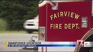 NC fire departments struggle