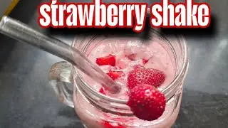 Strawberry shake / Thick Milkshake / Sugar Free Shake 