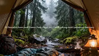 End Restless Nights 😴 Rain Sounds & Piano for Deep Rest and Calm #1Zf