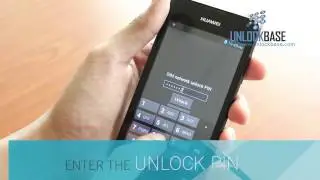 How to Enter Unlock Code in Huawei Ascend Y300