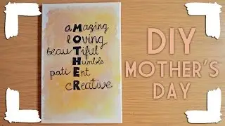 DIY REGALO PARA EL DÍA DE LA MADRE | MONBE
