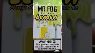 MR FOG Lemon Mango Pineapple Guava Ice #shorts #viral