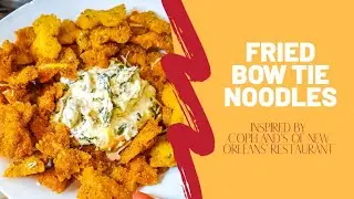 Family Favorite Fried Bow Tie Noodles