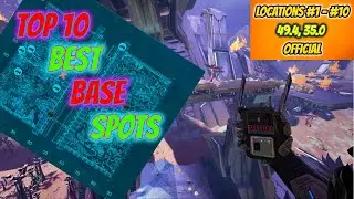 Top 10 Best Base Locations/Ratholes | Genesis Part 2 - ARK