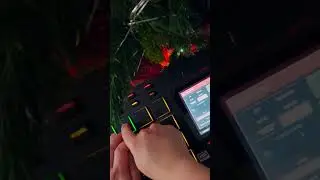 Nat King Cole Christmas Song performed on MPC (Pad Perform mode) #Shorts