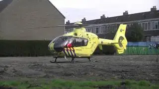 LFL02- TraumaHelikopter in Vlaardingen bij val van trap.
