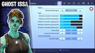 Best Fortnite Controller Settings 2019 Ghost Issa SENSITIVITY SEASON 7 XBOX/PS4