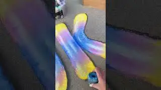 Easy Chalk Blending Technique&hellip; with a pool noodle!  😉