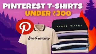 Pinterest Inspired T-Shirts Under 300 🔥 product pulse