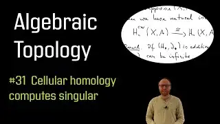 31 Cellular homology computes singular homology