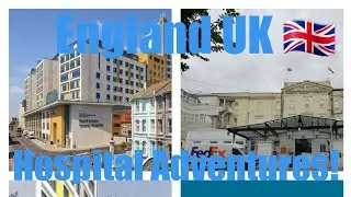 Hospital Adventures! RSCH NHS trust 🇬🇧 #hospital #nhs #brighton #uk #england #travel #viral #eu