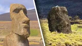 Famous Statues on Easter Island Damaged by Forest Fire