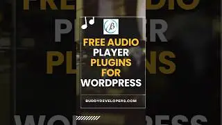 Free Audio Player plugins in WordPress #website #wordpress #wordpresstutorial