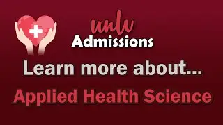 Learn More about Applied Health Sciences!