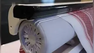 Planch&oacute;n Textil de Rodillo a Vapor Sunsure