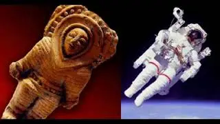 Ancient civilizations. Mexican artifacts about aliens.