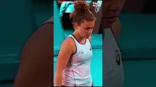 Gorgeous Star! #JasminePaolini #Tennis #ItalianTennis #SportsHighlights #WTA #TennisStar