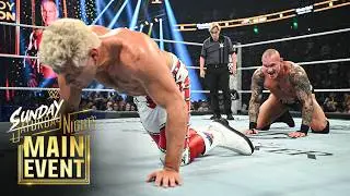 Cody Rhodes vs. Randy Orton: Sunday Night's Main Event highlights