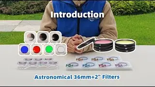 ToupTek Astro Filters | Introduction of LRGB and SHO astro filters