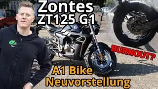 Zontes ZT125 G1 (A1 Bike) | Neuvorstellung | Test & Probefahrt | Review | Bikeporn | [DE|4K]