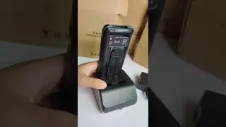 charger cradle of the PDA040B, can charge device and battery together