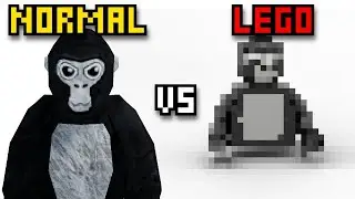 Я сделал жетон с гориллой из LEGO.