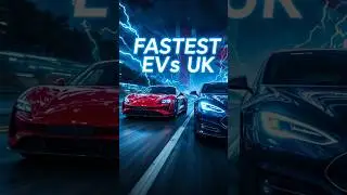 Fastest Electric Cars in the UK 🇬🇧    #carshorts #luxurycars #ukcars #electriccars #shorts