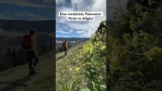 Eine versteckte Panorama-Perle ⛰️ im #Allg&auml;u! #Wandern 🥾 #atastyhike