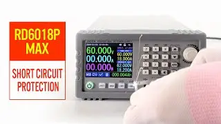 New Product RD6018P-Max short output, no damage for the device