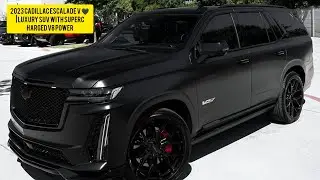 2026 Cadillac Escalade V 🖤 | Luxury SUV with Supercharged V8 Power