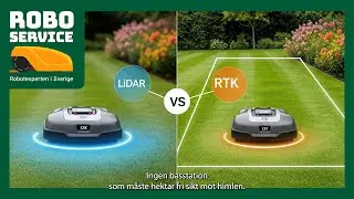 Lidar vs RTK i robotgr&auml;sklippare &ndash; Vad fungerar b&auml;st i din tr&auml;dg&aring;rd? | RoboPod Deep Dive