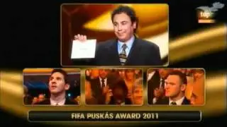 TELERED presenta: Neymar Premio Puskas 2011 El mejor gol del año