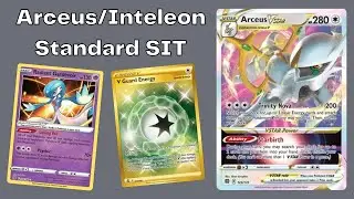 Arceus/Inteleon Silver Tempest Standard Deck Profile and Battles PTCGO