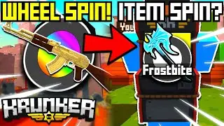 Krunker.io *NEW* SECRET HEROIC SPINS on EVERY WHEEL! - Season 5 Unboxing