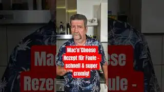 Mac&rsquo;n&rsquo;Cheese Rezept f&uuml;r Faule - schnell & super cremig #macncheese #einfachesrezept #schnellesrezept