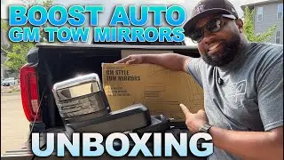 (UNBOXING) The Best Tow Mirror Upgrade! Boost Auto FTW!