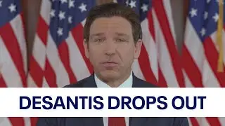 Florida Governor Ron DeSantis suspends 2024 presidential campaign