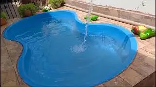 Cascata,#sombra , água fresca,na 🏠da minha irmã Elisabeth ❤️