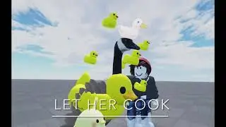 Let him cook (female version) &iquest;original meme? (I don't think it sounds good)