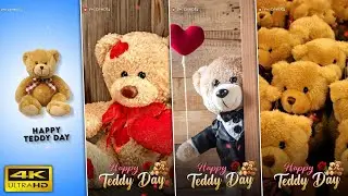 Teddy Day 4k Status | Happy Teddy Day | Teddy Day Special Status | PK Cinecity