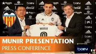 VALENCIA CF| Munir gives press conference before official presentation