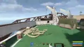 Two Friends Surviving on a Rust Island