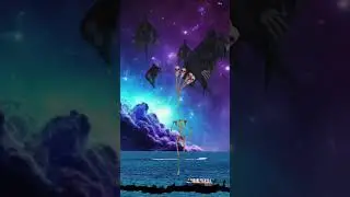 Ghost attack on skeleton funny flying vfx magical #shorts #vfx #magic #funnyvideo
