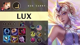 Lux Carry vs Jhin - NA Challenger Patch 26.01