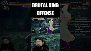 BRUTAL King Offense! #lilmajin #tekken8 #gaming