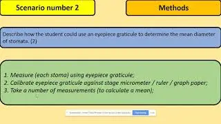 1. A level Biology. Exam practise and tips. Describe workshop. Exam technique. AQA